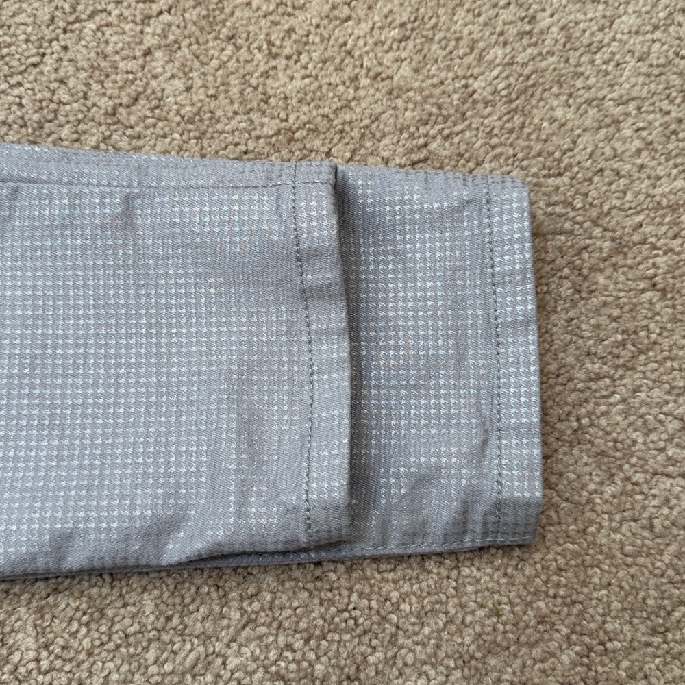 BEVY FLOG Shely High Rise Ankle Length Drawstring Gray/Silver Pants Size 26 - Picture 10 of 11